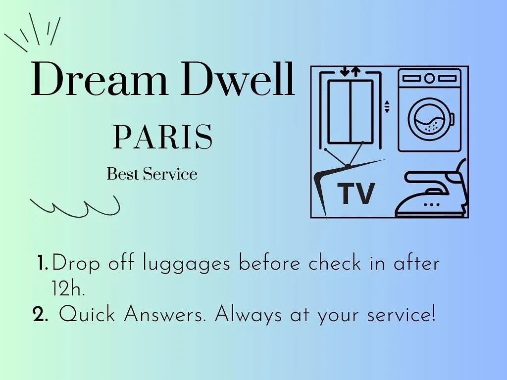 Dream Dwell Paris -Studio With Balcony 800M To Trocadero And Tour Eiffel